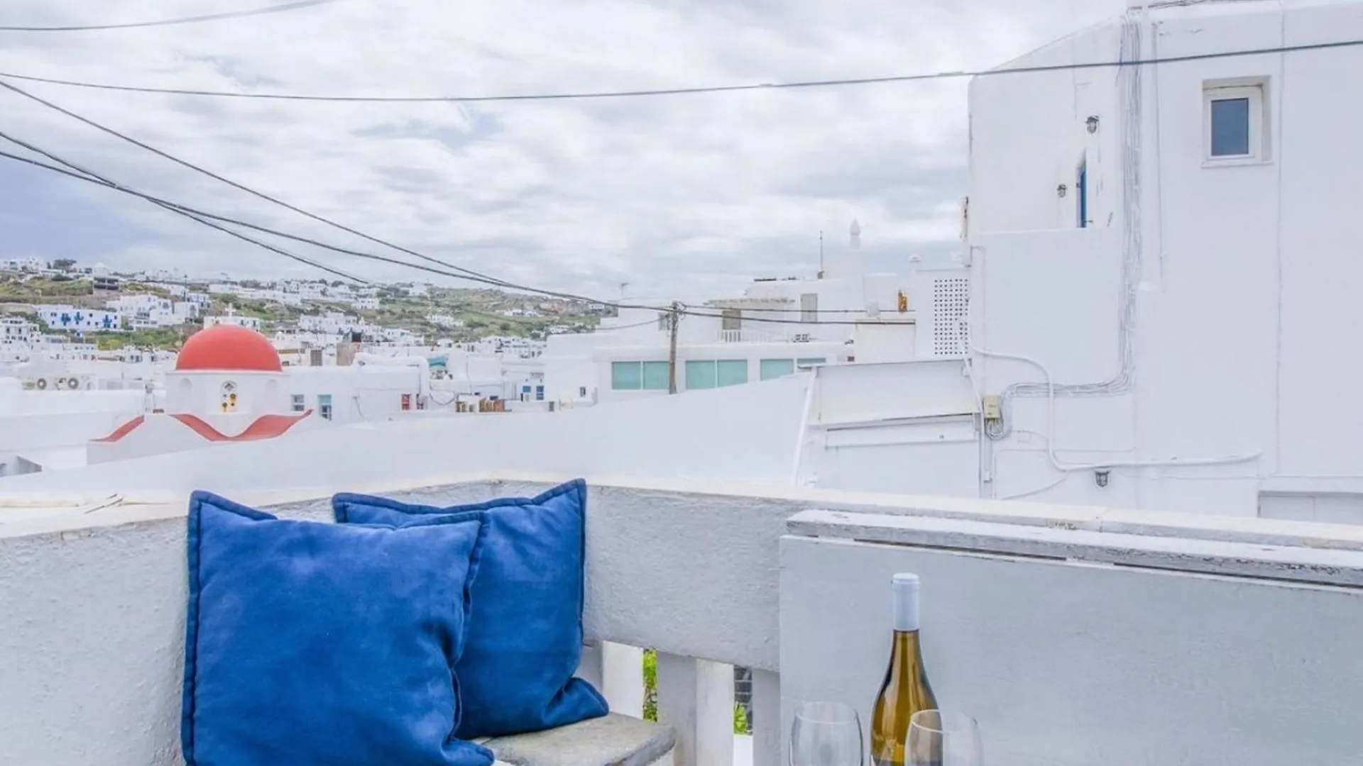 Like A White Seagull In Mykonos! Daire Mykonos Town 0*,